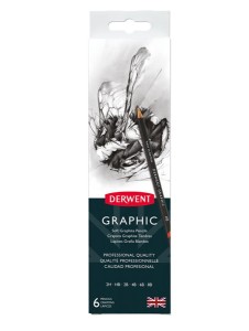 Zestaw Ołówków Derwent Graphic 6 TIN / 0700835