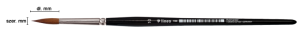 Pędzel Lineo seria 190 nr 04