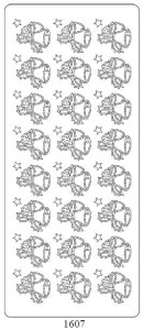 Naklejki DZWONECZKI 1 ZŁOTO 1607