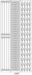 Naklejki SZLACZKI 2 ZŁOTO 1885