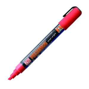MARKER DO TABLIC POSTERMAN 6 MM RED 020 WET WIPE