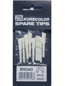 KURECOLOR ZESTAW KOŃCÓWEK 10 SZT BROAD