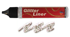 Nerchau Glitter Liner 28ml 220832 HOLOGRAM - holograficzny brokat w kleju