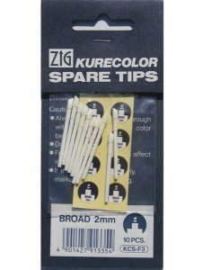 KURECOLOR ZESTAW KOŃCÓWEK 10 SZT BROAD 2MM