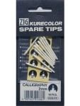 KURECOLOR ZESTAW KOŃCÓWEK 10 SZT CALIGRAPHY 2MM