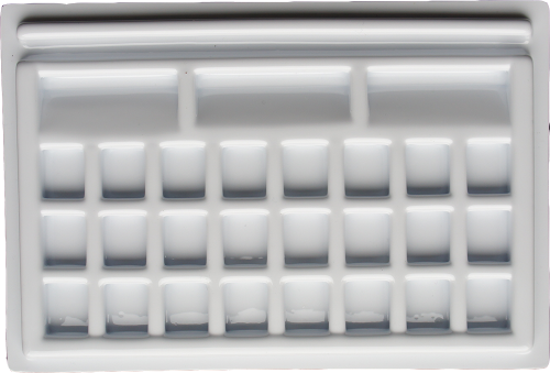 PALETA PLAST. DO AKWARELI 15X22,5CM/27 KOMÓR 07576.jpg