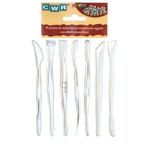 SZPATUŁKI DO MODELOWANIA DŁ.16,5CM / 7 SZTUK 253_7