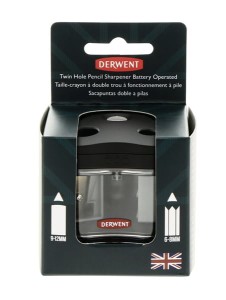 Elektryczna temperowka na dwa rozmiary kredek, na baterie 2302332