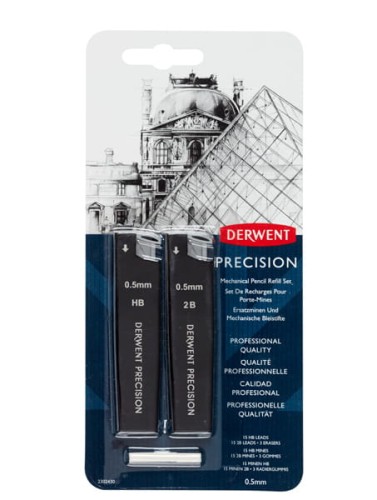 WKŁADY DO OŁÓWKA AUTOMATYCZNEGO 0.5 HB,2B 2302430