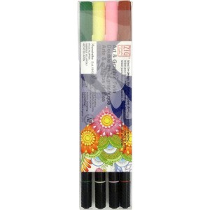 KPL MARKERÓW ART&GRAPHIC TWIN 4 SZT AUTUMN