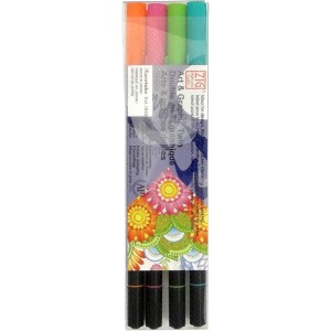 KPL MARKERÓW ART&GRAPHIC TWIN 4 SZT SUMMER