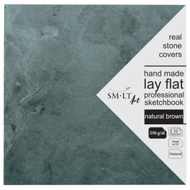 SMLTArt Stonebook Szkicownik Natural Brown 195x195 250g 32ark FB-32(250)NT
