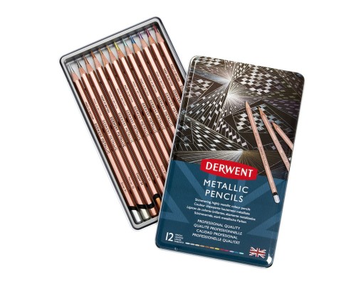DERWENT KPL. KREDEK METALICZNYCH 12 2305599