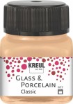 KREUL GLASS & PORCELAIN CLASSIC 16249 METALLIC-CHAMPAGNE 20ml