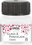 KREUL GLASS & PORCELAIN CLASSIC 16238 METALLIC-MOTHER-OF-PEARL-WHITE 20ml