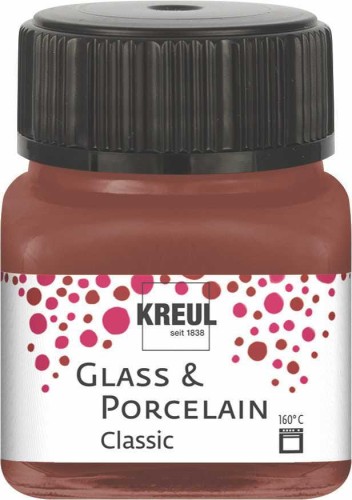 KREUL FARBA DO PORCELANY I SZKŁA CLASSIC COGNAC 20ML 16229 słoik.jpg