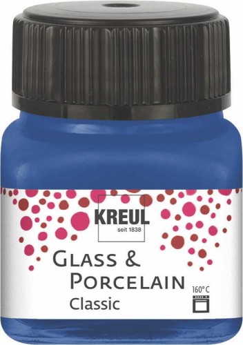 KREUL FARBA DO PORCELANY I SZKŁA CLASSIC COBALT BLUE 20ML 16218 słoik.jpg