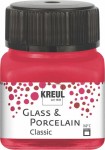 KREUL GLASS & PORCELAIN CLASSIC 16206 CARMINE RED 20ml