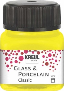 KREUL GLASS & PORCELAIN CLASSIC 16201 CANARY YELLOW 20ml