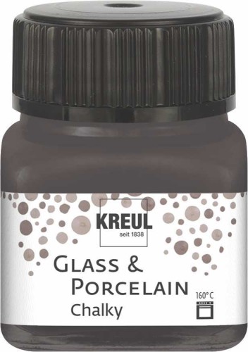 KREUL FARBA DO PORCELANY I SZKŁA CHALKY VOLCANIC GRAY 20 ML 16644 słoik.jpg