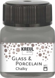 KREUL GLASS & PORCELAIN CHALKY SMOKY STONE 20 ML 16643