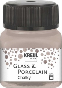 KREUL GLASS & PORCELAIN CHALKY NOBLE NOUGAT 20 ML 16641