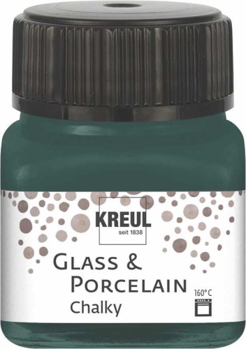 KREUL FARBA DO PORCELANY I SZKŁA CHALKY COTTAGE GREEN 20 ML 16639 słoik.jpg