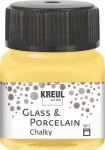 KREUL GLASS & PORCELAIN CHALKY YELLOW SAFRAN 20 ML 16632