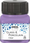 KREUL GLASS & PORCELAIN CLEAR LILAC 20 ML 16295