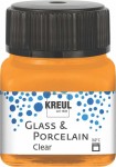 KREUL GLASS & PORCELAIN CLEAR ORANGE 20 ML 16292