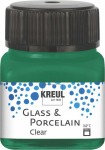 KREUL GLASS & PORCELAIN CLEAR DARK GREEN 20 ML 16224