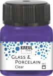 KREUL GLASS & PORCELAIN CLEAR VIOLET 20ML 16211