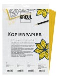 Kreul Żółty papier kopiujący na tkaniny A3 90644