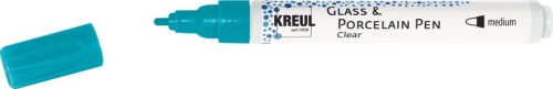 KREUL PISAK DO PORCELANY I SZKŁA CLEAR MEDIUM TURQUOISE 42658.jpg