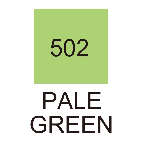 MARKER KURECOLOR TWIN WS PALE GREEN 502 kolor.jpg
