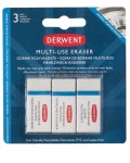 DERWENT GUMKA SMALL MULTIPURPOSE ERASER 3 SZT 2305807