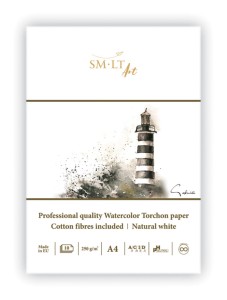 SMLTArt Professional Watercolor Torchon A4 klejony 250G 10ARK AS-10(250)/PRO