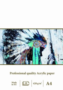 SMLTArt Professional Acrylic A4 klejony 420g 10ark TS-10(420)/PRO 