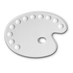 PALETA PLASTIKOWA OWALNA 27X36  186