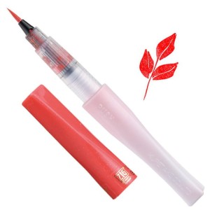 KURETAKE ZIG WINK OF STELLA BRUSH II 020 GL.RED MS-56/020