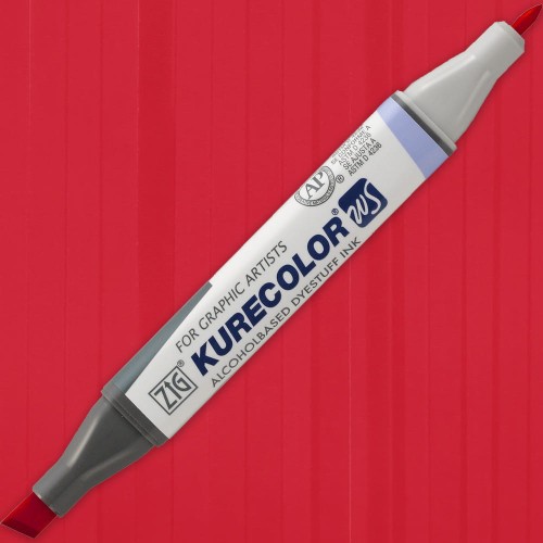 Marker Kurecolor Twin WS 208 CARMINE RED malowane.jpg