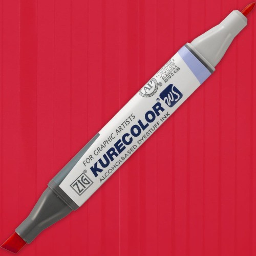 Marker Kurecolor Twin WS 264 GERANIUM RED malowane.jpg