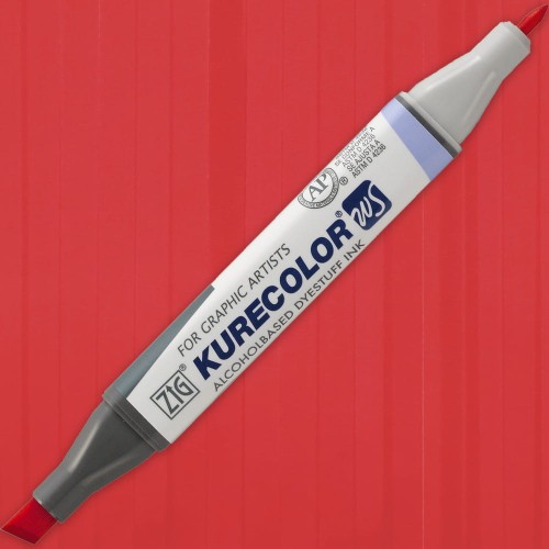 Marker Kurecolor Twin WS 217 CADMIUM RED malowane.jpg