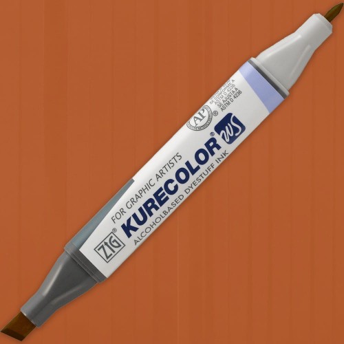 Marker Kurecolor Twin WS 705 BROWN malowane.jpg