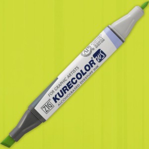 Marker Kurecolor Twin WS 125 YELLOW GREEN