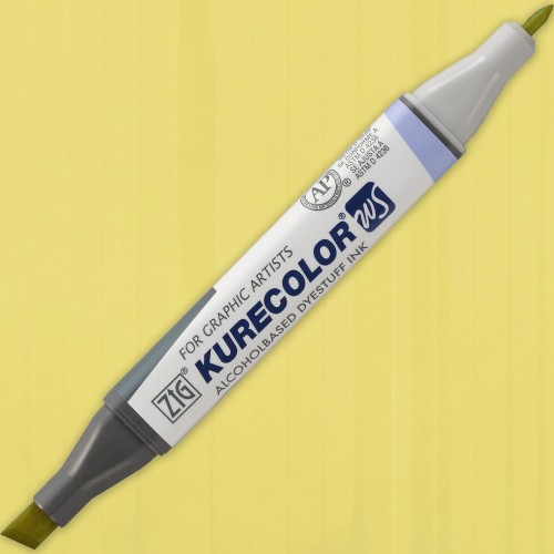 Marker Kurecolor Twin WS 140 MELLOW YELLOW malowane.jpg