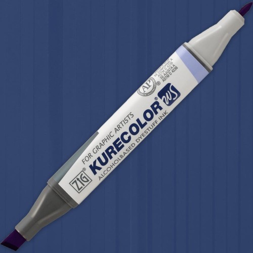 Marker Kurecolor Twin WS 378 DEEP BLUE malowane.jpg