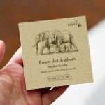 SMLTArt Authentic Baby Brown bloczek 9x9 135g 32ark FB-32(135)/NTB/9 słonie