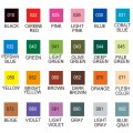 Kuretake Zig Clean Color Real Brush Zestaw 24 kolory - kolory w zestawie.jpg