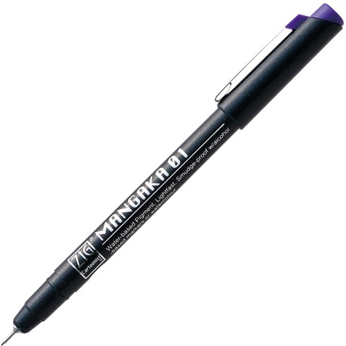Kuretake Mangaka 01 VIOLET CNM-01-085.jpg